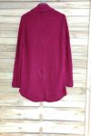 GILET MESH BACK AJOURE 3061 BORDEAUX