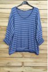 V NECK SWEATER 3087 BLUE