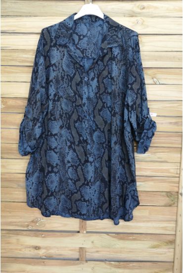 TUNIC PYTHON 3079 BLUE