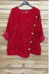 PULL-VELOUR A-TASTEN-3068 ROT