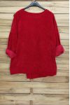 PULL-VELOUR A-TASTEN-3068 ROT