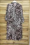 TUNIEK LANGE OVERSIZED LEOPARD 3095 BEIGE