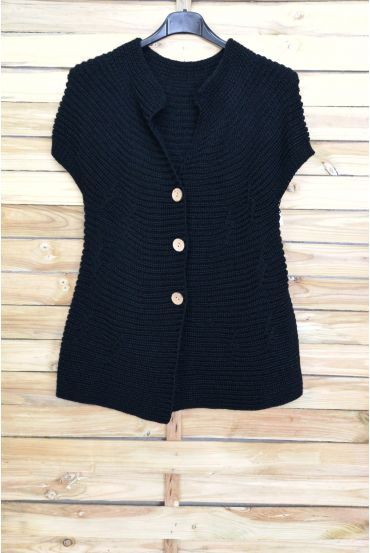 VEST MESH 4002 BLACK