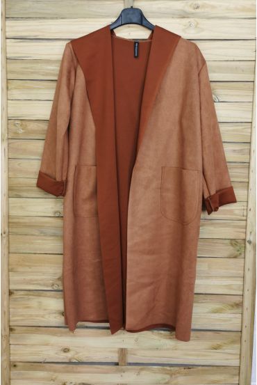 JACKE IM WILDLEDER-LOOK-A-KAPUZENJACKE-4025 CAMEL