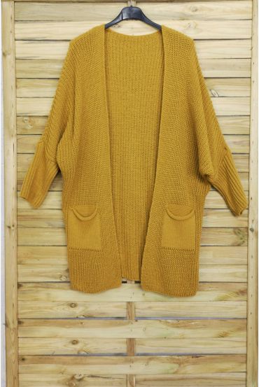 GROßE JACKET MESH 2 TASCHEN 4013 SENF