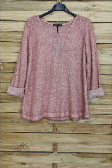 PULL A POILS DOUX 4037 ROSE CLAIR