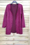 JACKE AUS SUEDINE 4047 BORDEAUX