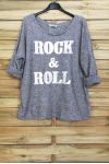 TIRARE IL ROCK AND ROLL 4051 GRIGIO