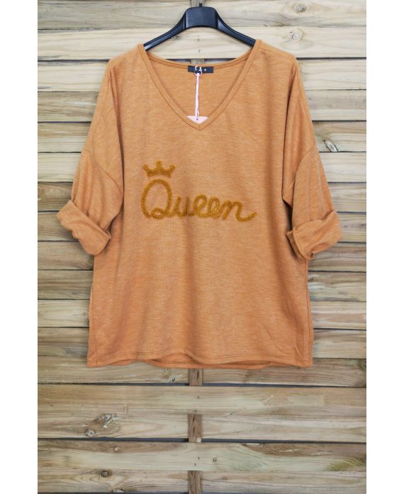 TRUI OVERSIZED KONINGIN 4058 MOSTERD
