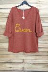 PULL OVERSIZE QUEEN 4058 CAMEL