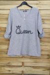 MAGLIONE OVERSIZE REGINA 4058 GRIGIO