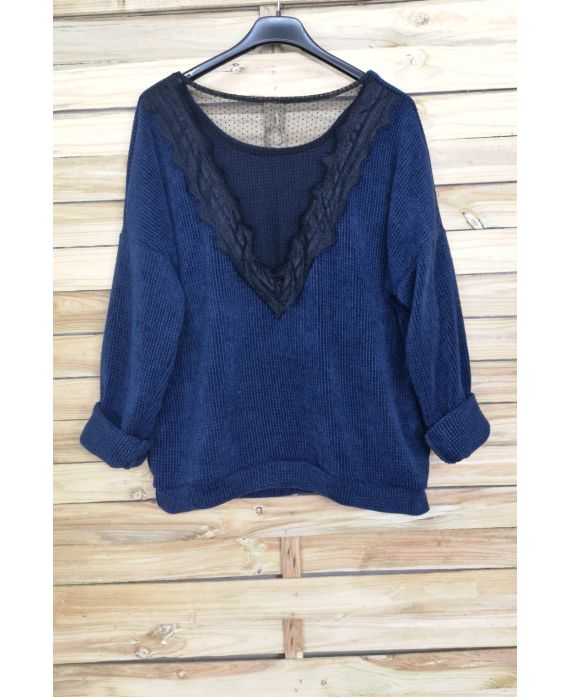 PULL SOFT BACK LACE 4056 BLU NAVY