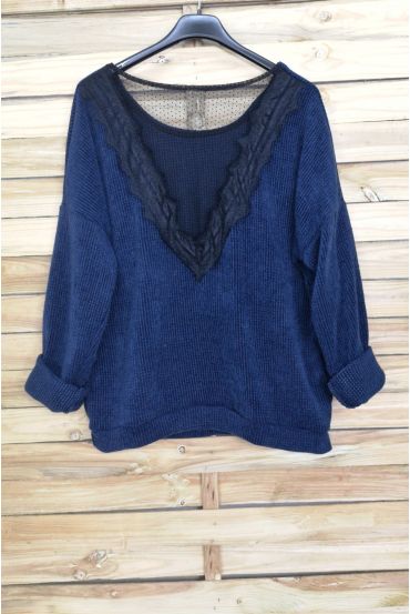 PULL SOFT BACK LACE 4056 BLU NAVY