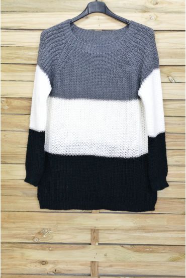 LARGE SIZE PULLOVER COLORS 4098 GREY