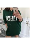 GROOT FORMAAT TRUI SWEATSHIRT NYC 5009 EMERALD