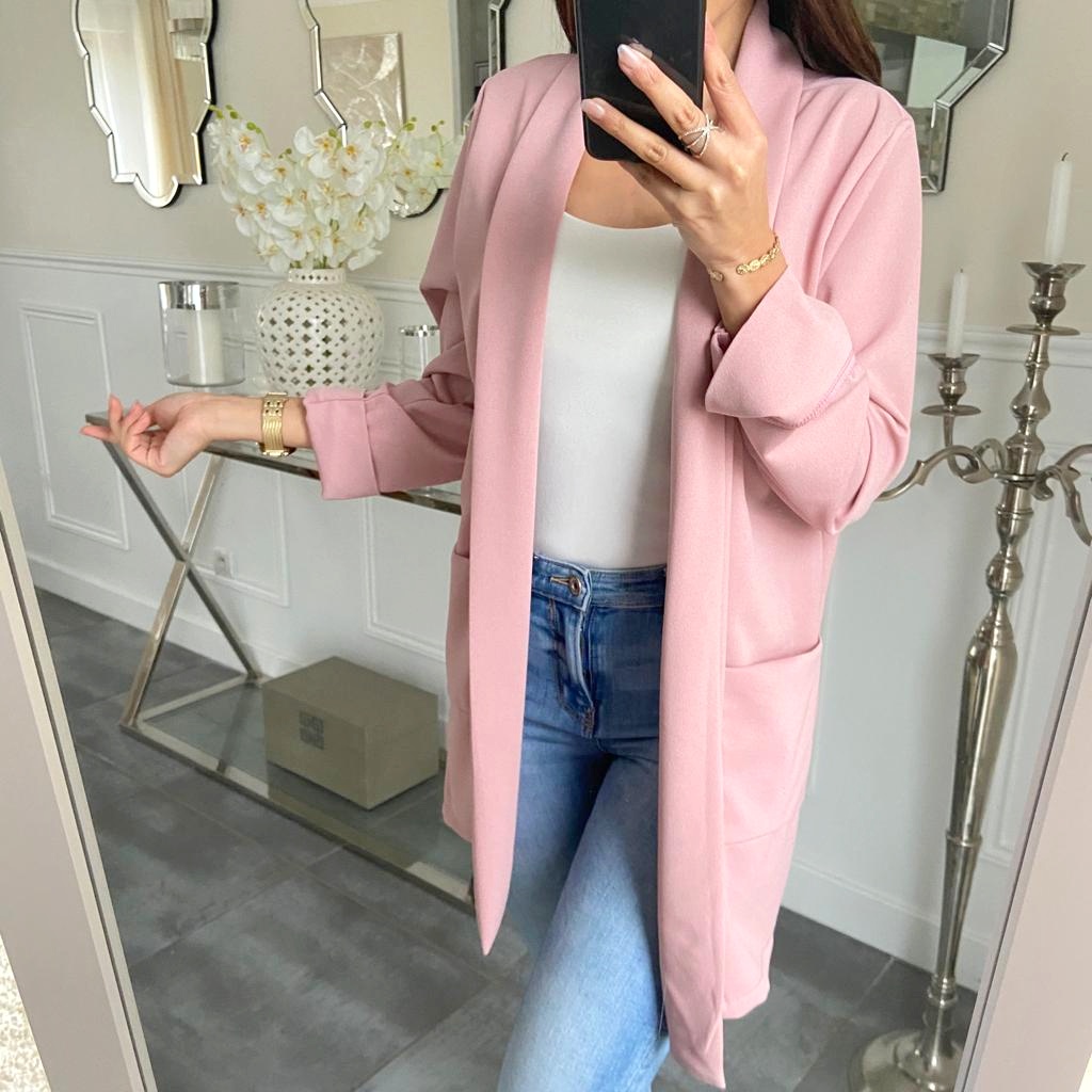 Blazer solapa pata de gallo - Rosa \u0026 Flores Vintage