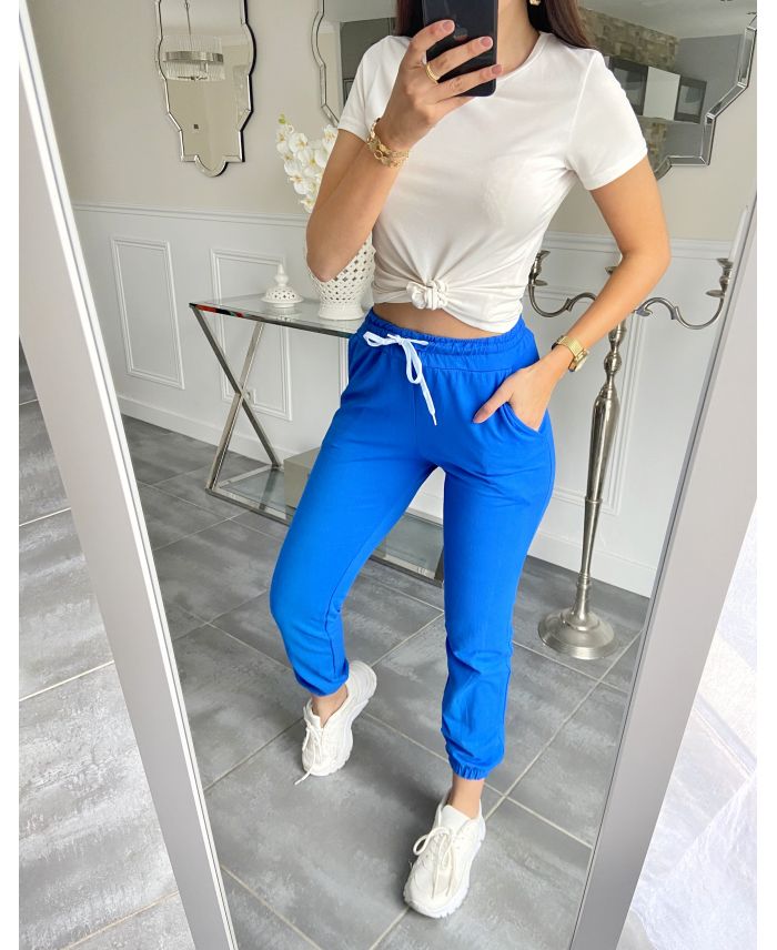royal blue jogging pants