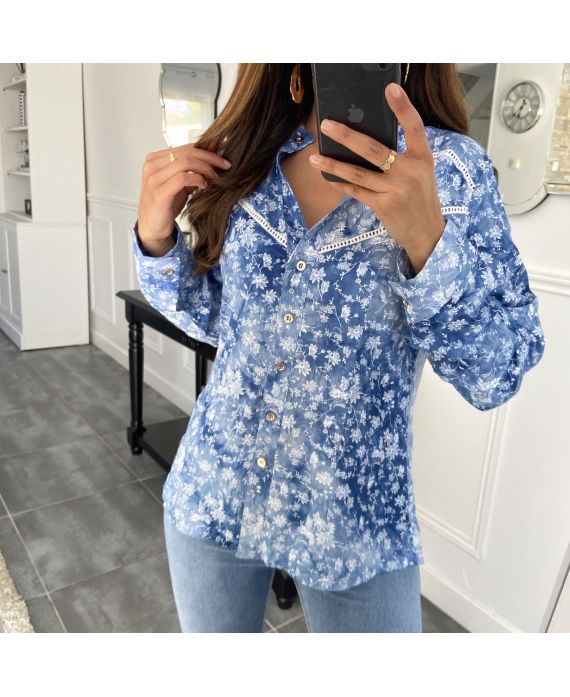 CAMICIA IN FATTO DI JEANS 1019I2 