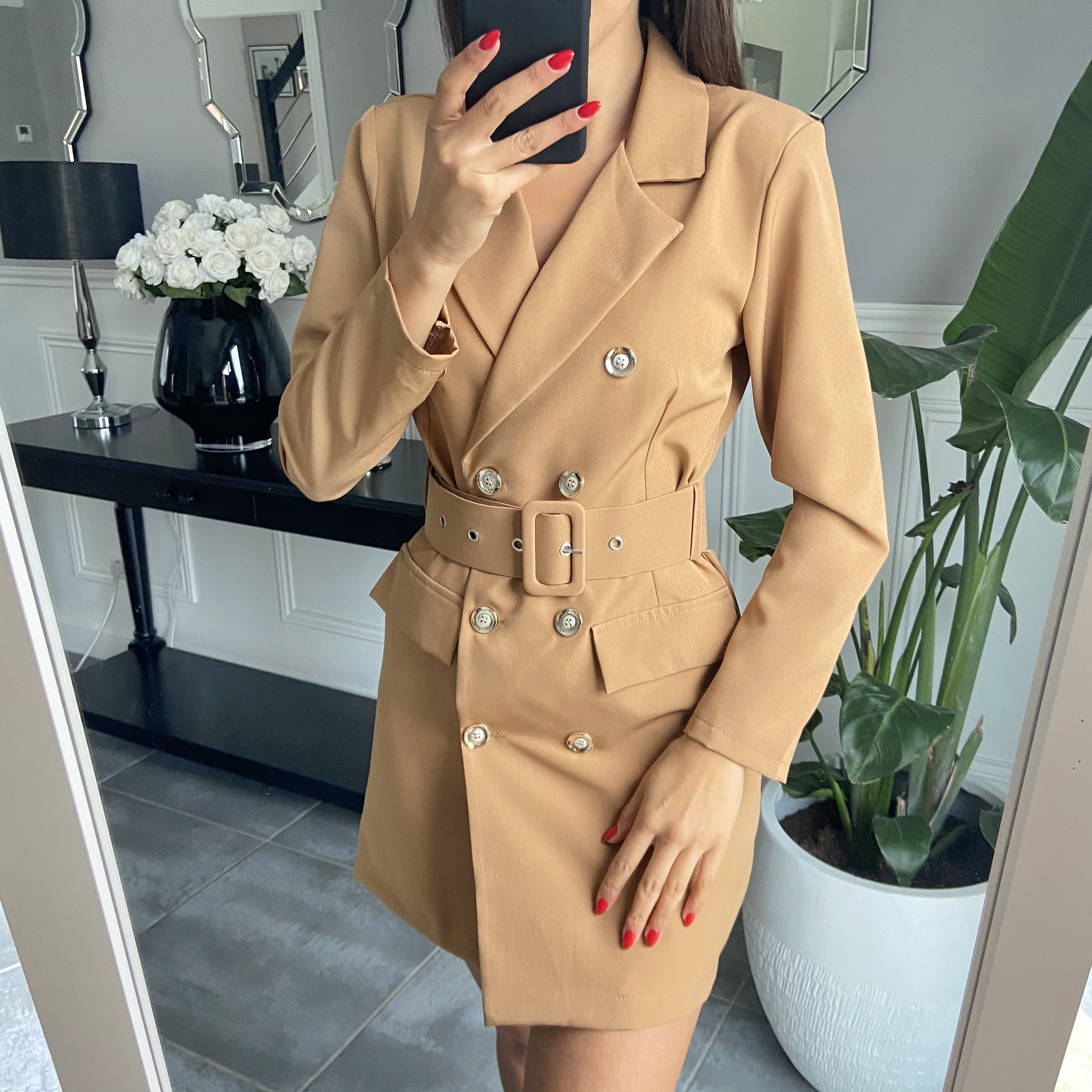 robe blazer cuissarde