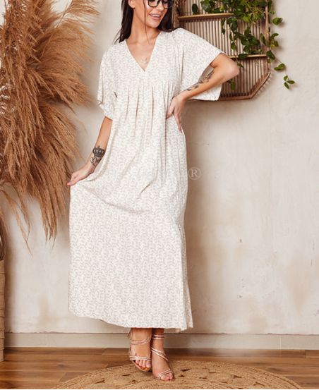 PACK 3 ROBES LONGUES FLUIDES BOHO 7842