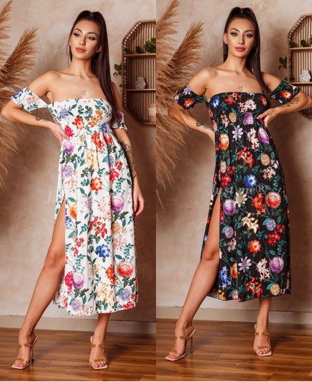 PACK 2 DRESSES A FLEUR 1137