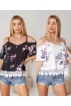 PACK 2 PRINTED TOPS 6652