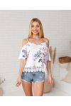 PACK 2 PRINTED TOPS 6652