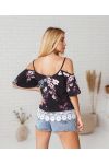 PACK 2 PRINTED TOPS 6652