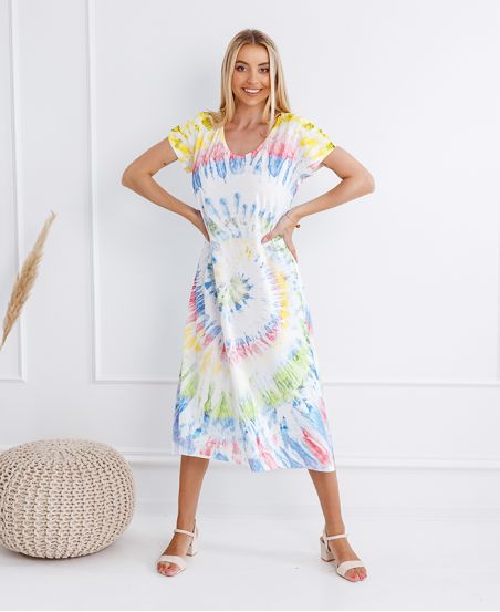 PACK 3 KLEIDER TIE AND DYE 6786