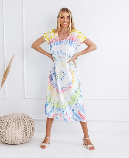 PACK 3 TIE AND DYE DRESSES 6786