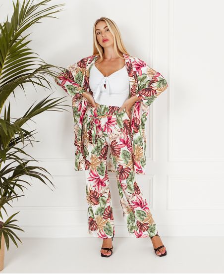 SET KIMONO + PALAZZO 1197