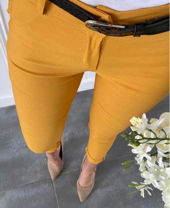 PACK 5 PANTS S-M-L-XL-XXL P031 MUSTARD