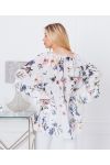 TÚNICA ESTAMPADA OVERSIZE 20155 BLANCO