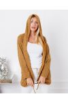 CHAQUETA CHALECO ESPALDA ETOILE 9000 MOSTAZA