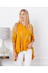 TUNIC SWEATER ALWAYS A FROUFROUS 21039 MUSTARD