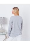 CAMISETAS CON MOTIVO ETOILE LEOPARD 9648 GRIS