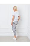 BROEK DECONTRACTEPRINT STAR CHIC 9534 GRIJS