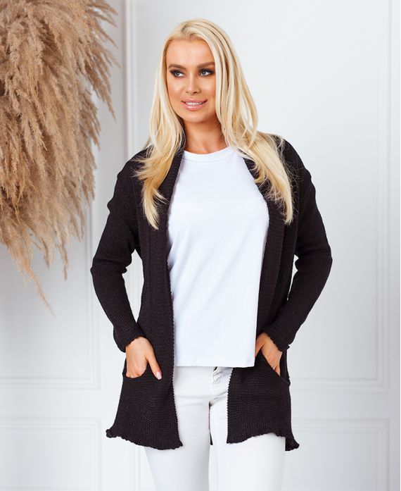 GILET MAILLE 02 NOIR