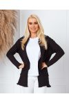 GILET MAILLE 02 NOIR