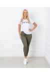 PACK 5 broek BAND P010 MILITARY groen