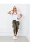 PACK 5 PANTS S-M-L-XL-XXL P022 MILITARY GREEN