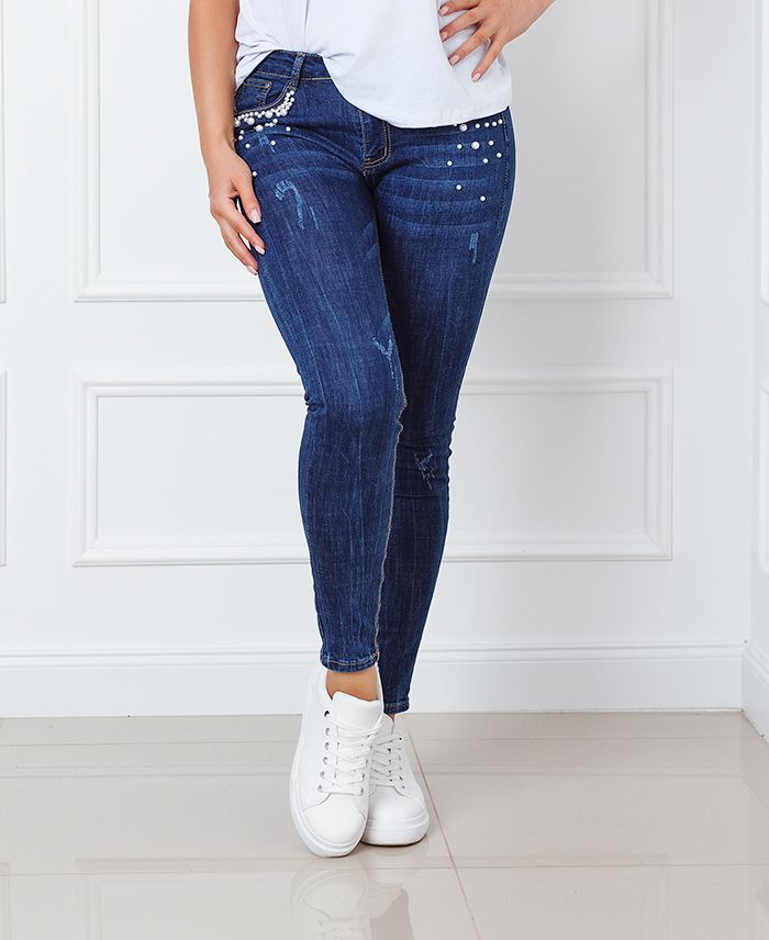PACK 3 JEANS PERLAS S-M-L 17039 - www.grossiste-pret-a-porter.com