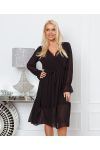 ROBE VOILAGE 1368 NOIR