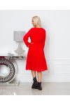 ROBE VOILAGE 1368 ROUGE