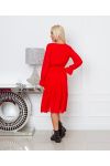 ROBE VOILAGE 1368 ROUGE