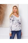 FINE SWEATER TACHETE 2718 WHITE