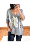 PULL FIN BEAUTIFUL 2899 GRIS