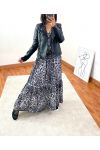 OVERSIZED LONG DRESS 1071I5 LIGHT GREY