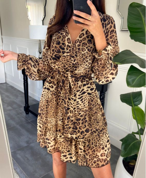 ROBE LEOPARD 9589