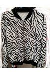 CHAQUETA BOMBER ZEBRE